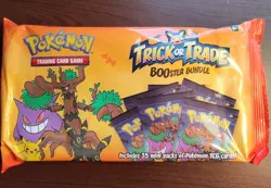 Pokemon Trick or Trade Booster Bundle 2024 - Factory Sealed (35 Mini Packs) - Image 1