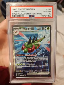 Pokemon TCG Yanmega EX Sir 228/182 PSA 10 - Image 1
