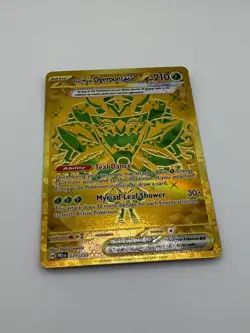 Teal Mask Ogerpon ex 177/131 Gold Secret Rare NM Pokemon TCG - Image 1