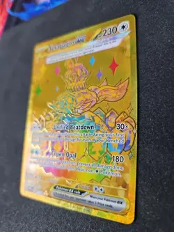 Terapagos EX 180/131 Gold Hyper Rare - Pokemon Prismatic Evolutions NM - Image 2