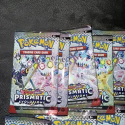 Pokemon TCG Prismatic Evolutions Single Booster Packs factory sealed - Image 2