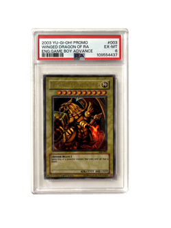 Yu-Gi-Oh! 2003 Winged Dragon of Ra Game Boy Advance GBI 003 PSA 6 - Image 1