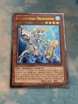 YUGIOH ATLANTEAN DRAGOONS ULTIMATE RARE EXCELLENT AP02-EN001 - Image 3