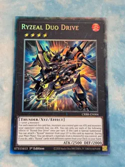 YUGIOH RYZEAL DUO DRIVE COLLECTORS RARE NEAR MINT CRBR-EN006 - Image 1