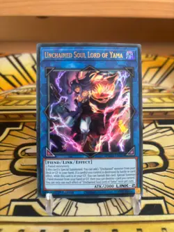 Yugioh Losgekettete Seele Lord von Yama Ultra Rare DUNE-EN049 - Image 1