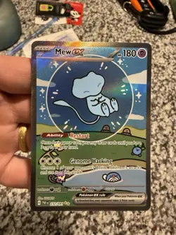 Pokemon TCG Bubble Mew EX Paldean Fates Illustration Rare Card 232/091 - Image 3