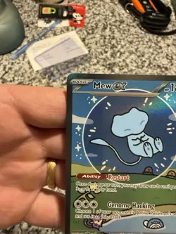 Pokemon TCG Bubble Mew EX Paldean Fates Illustration Rare Card 232/091 - Image 4