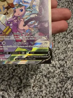 Pokemon TCG Mew Full Art Ultra Rare Holo Card 251/264 Fusion Strike - Image 4