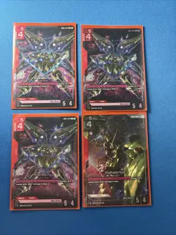 4x Kshatriya - GD01-044 Newtype Rising - Gundam Card Game - LP1 LR+ - Image 1