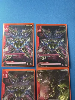 4x Kshatriya - GD01-044 Newtype Rising - Gundam Card Game - LP1 LR+ - Image 2