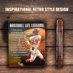 Baseball Card Binder with 900 Pockets, Trading Card Binder, 9 pocket card bin... - Image 3