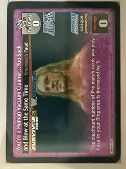 Edge/Leader of The Edge Army WWE WWF Raw Deal CCG TCG 11 Card SS3 Lot (10 Foils) - Image 4