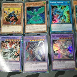 Yu-Gi-Oh Card Bundle Lot Holo Vintage Rare Gold Starfoil 1st Limited Dragon Hero - Image 3