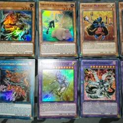 Yu-Gi-Oh Card Bundle Lot Holo Vintage Rare Gold Starfoil 1st Limited Dragon Hero - Image 4