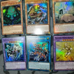 Yu-Gi-Oh Card Bundle Lot Holo Vintage Rare Gold Starfoil 1st Limited Dragon Hero - Image 5