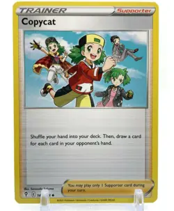 Pokemon EVOLVING SKIES 143/203 Copycat 4X TRAINER 4 Cards SWSH TCG Playset X4 - Image 2