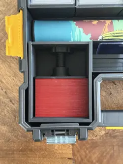 3D Printed TCG Deck Press for 100+ Cards - Fits Stanley/Dewalt Organizers, MTG - Image 2