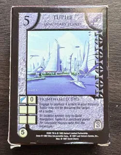 Dune CCG Eye Of The Storm Guild Starter Deck Rule Book Open Box Mint Cards - Image 2