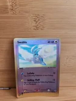 Swablu | 75/97 | Reverse Holo | EX Dragon | Pokemon Card | Vintage 2003 | - Image 1