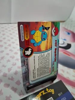 Pokemon Topps Trading Card Squirtle #07 Holo - Image 5