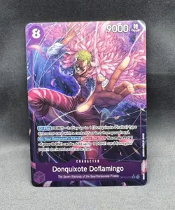 Donquixote Doflamingo Alt Art OP10-071 SR Royal Blood English NM One Piece Card - Image 1