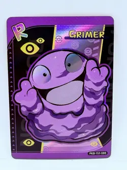 Pokemon Baby 151 Grimer Special Doujin Kawaii Holo Illustration Art Card - Image 1