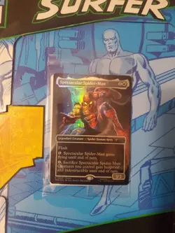 MTG Magic the Gathering Spectacular Spider-Man Exclusive Card Sealed - Image 1