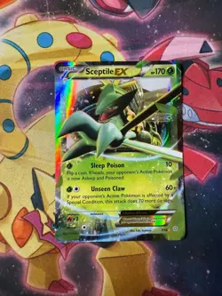 Sceptile EX 7/98 Ancient Origins Ultra Rare Holo Pokemon Card LP - Image 1