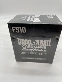 Dragon Ball Super Card Game Fusion World Starter Deck EX - GIBLET FS10 Box of 4x - Image 1