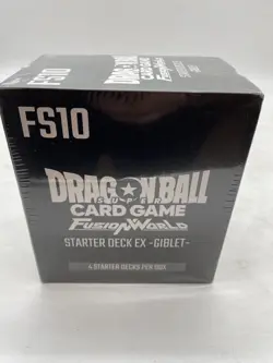 Dragon Ball Super Card Game Fusion World Starter Deck EX - GIBLET FS10 Box of 4x - Image 5