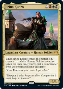 Mint/Near-Mint, English - 1 x MTG Jirina Kudro Commander 2020 - Image 1