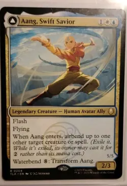 Aang, Swift Savior (0204) - Regular - MTG Avatar TLA -M/NM - Image 4