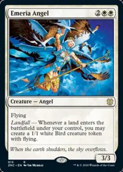 1 x Emeria Angel - Commander: Zendikar Rising - NM-Mint - MTG - Image 1