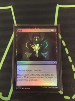 MTG Magic The Gathering Fell Foil BLB Black Sorcery Removal Commander - Image 1