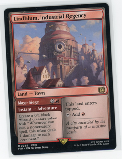 MTG - Lindblum, Industrial Regency - Final Fantasy - Rare - Image 1