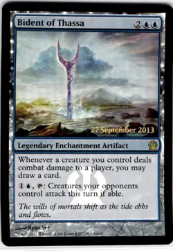 Magic The Gathering Bident of Thassa Holo Promo #42 - Image 1