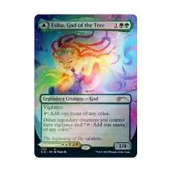 WOTC MtG Magic the Gathering Esika, God of the Tree (MR) (Foil) NM - Image 1
