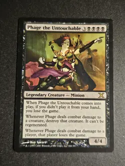 Light Play x 1 Phage the Untouchable 10th Edition - Image 1