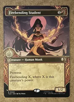 Firebending Student (Showcase) - Avatar: The Last Airbender TLA - NM MTG - Image 1
