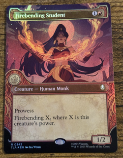 Firebending Student (Showcase) (Foil) Avatar: The Last Airbender - Image 1