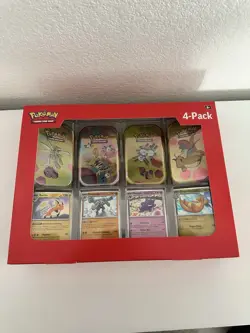 Pokemon 151 Mini Tins 4 Pack Sam’s Club Exclusive SEALED - Image 4