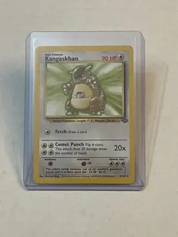 VTG Pokemon TCG Kangaskhan 21/64 Jungle Non-Holo Rare Unlimited 1999 WOTC NICE!! - Image 1