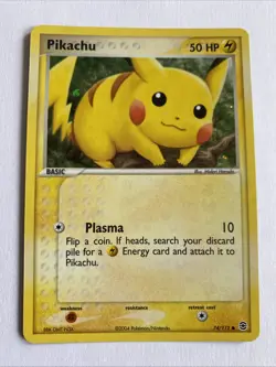 Pikachu Reverse Holo Rare | EX Firered & Leafgreen | #74 | Chase | Pokemon TCG - Image 1