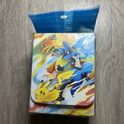 Lot of 4 Pokemon Center Deck Box | Charizard Lucario Pikachu Berry Sleepy Latias - Image 4