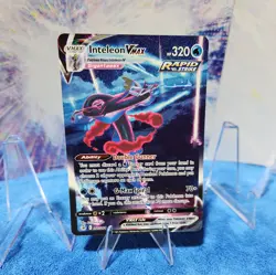 Pokemon TCG Fusion Strike Inteleon Vmax Alt Art Full Art Holo Rare 266/264 NM - Image 1