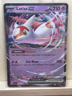 Latias EX 76/191 Surging Sparks Scarlet & Violet Double Rare Pokemon TCG NM/M - Image 1