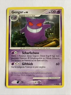Gengar Rare | Arceus | #17 | Chase | Vintage | Pokemon TCG | Deutsch - Image 1
