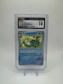 Pokemon TCG Feraligatr SVP 213 Black Star Promo Illustration Contest 2024 CGC 10 - Image 1