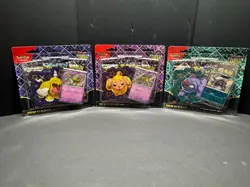 New Sealed Pokemon Paldean Fates Tech Sticker Collection Set Of 3 **Free Ship** - Image 1