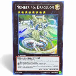 Yu-Gi-Oh! TCG Number 46: Dragluon SHSP-EN050 1st Edition Super Rare ?????? - Image 1